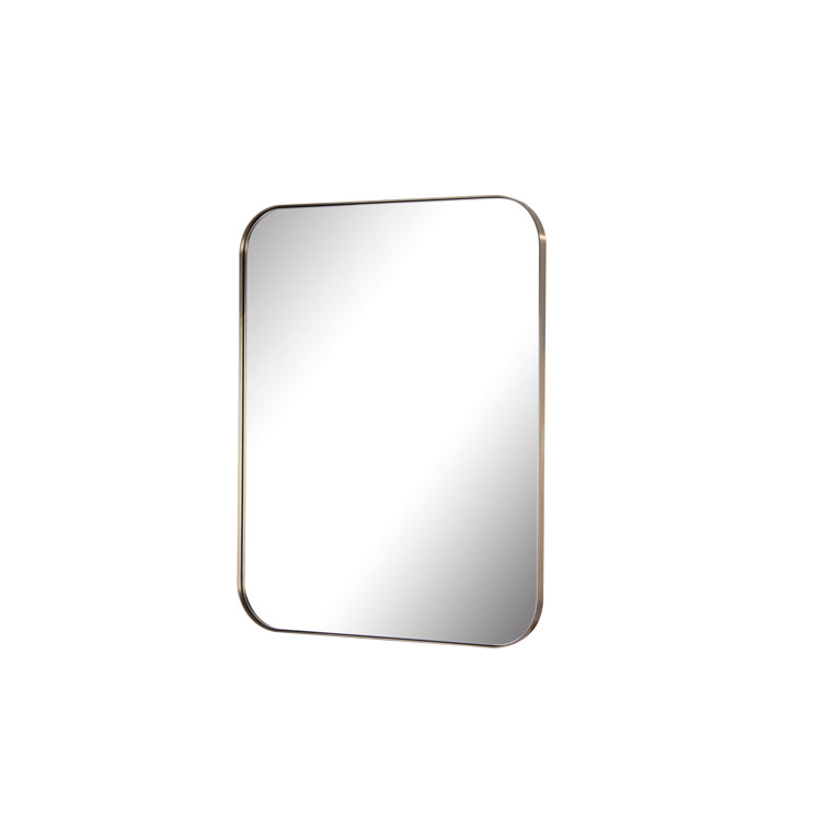R.V. Astley Rectangle Metal Wall Mirror Wayfair.co.uk